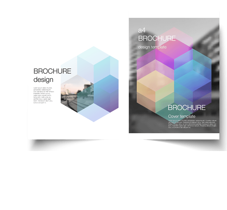 Design proofs laid out at Mail Post & Copies